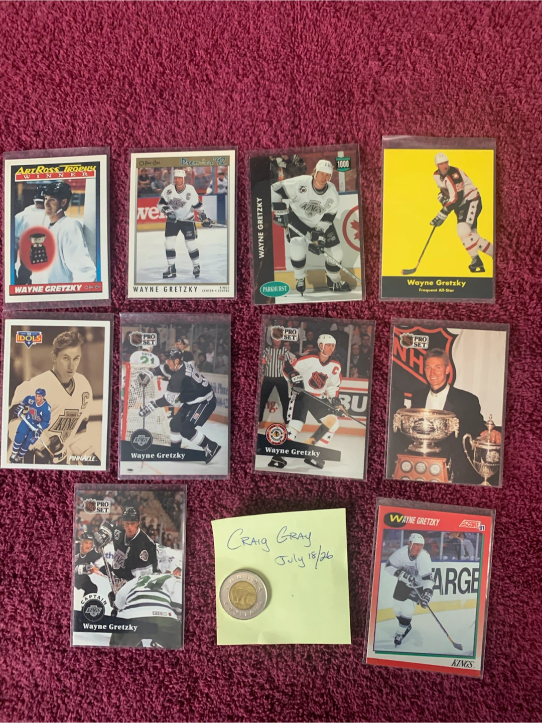 WAYNE GRETZKY CARDS - photo 5