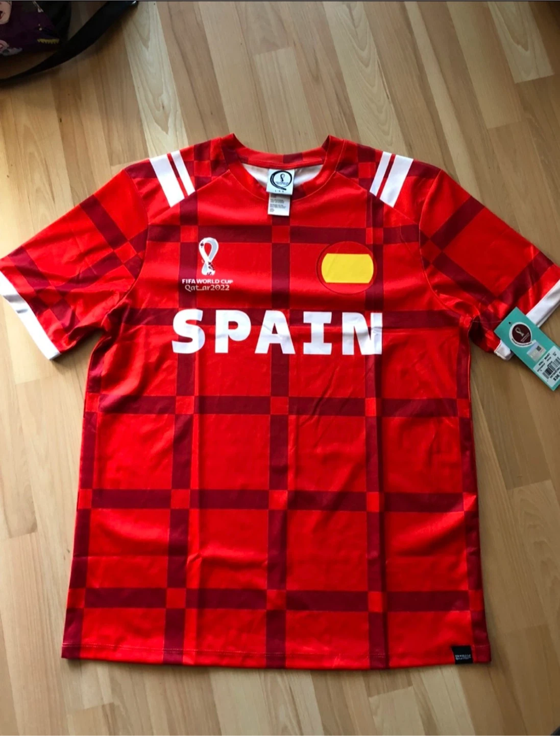 2022 FIFA World Cup Spain Shirt Adult Large P
