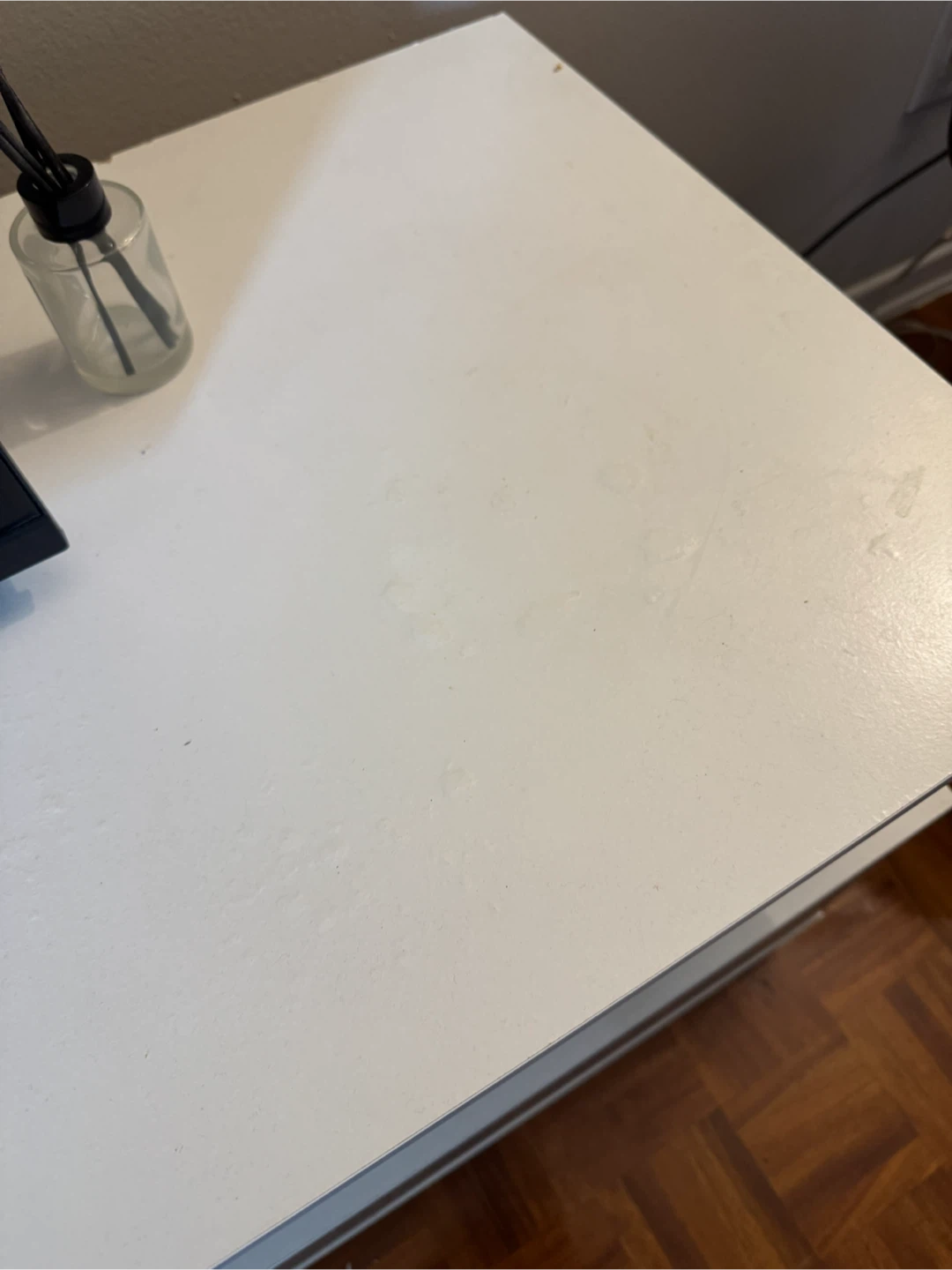 White and Wood TV Stand with Drawers - photo 2
