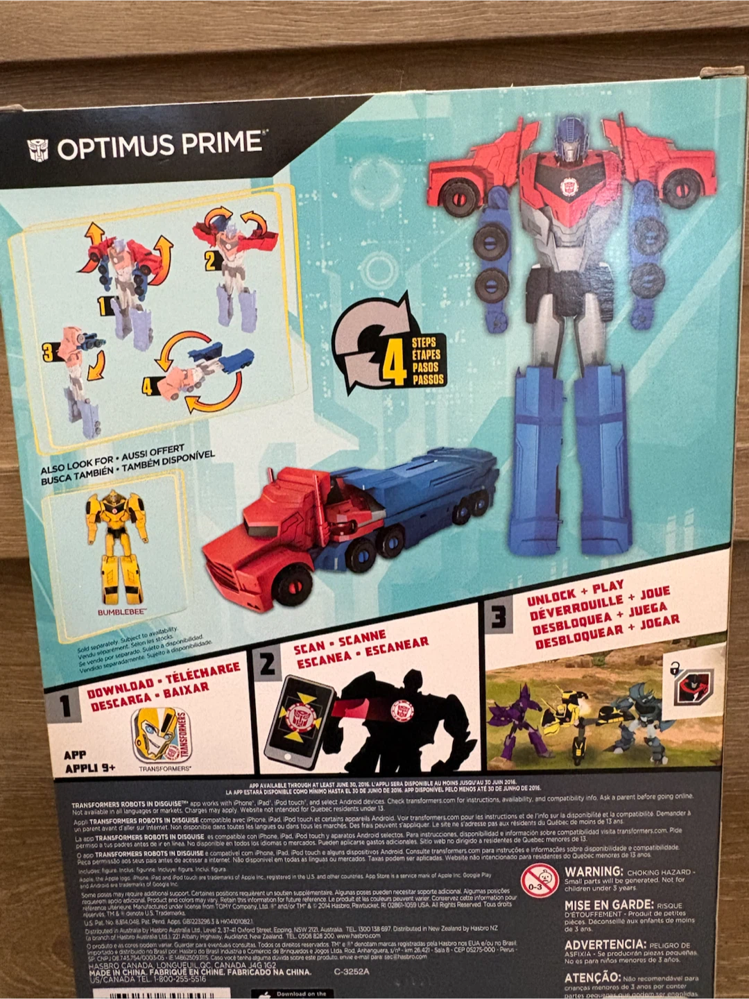 Transformers Optimus Prime toy - photo 2