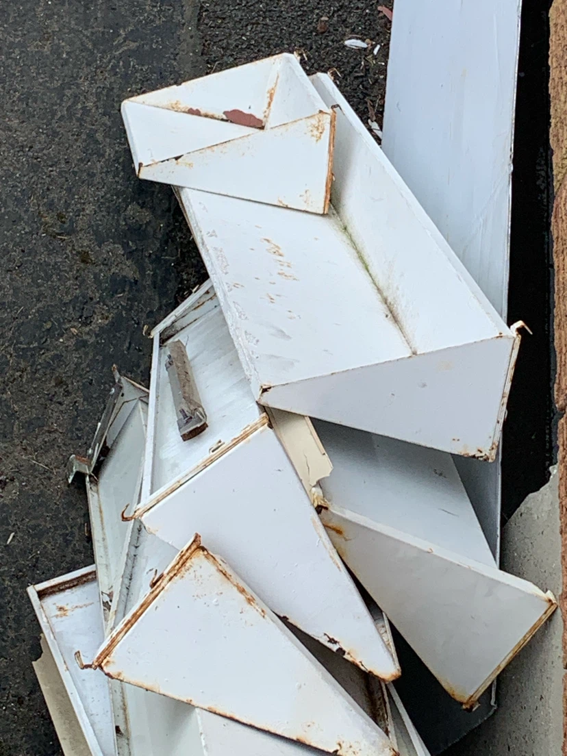 Metal Shelving Bins
