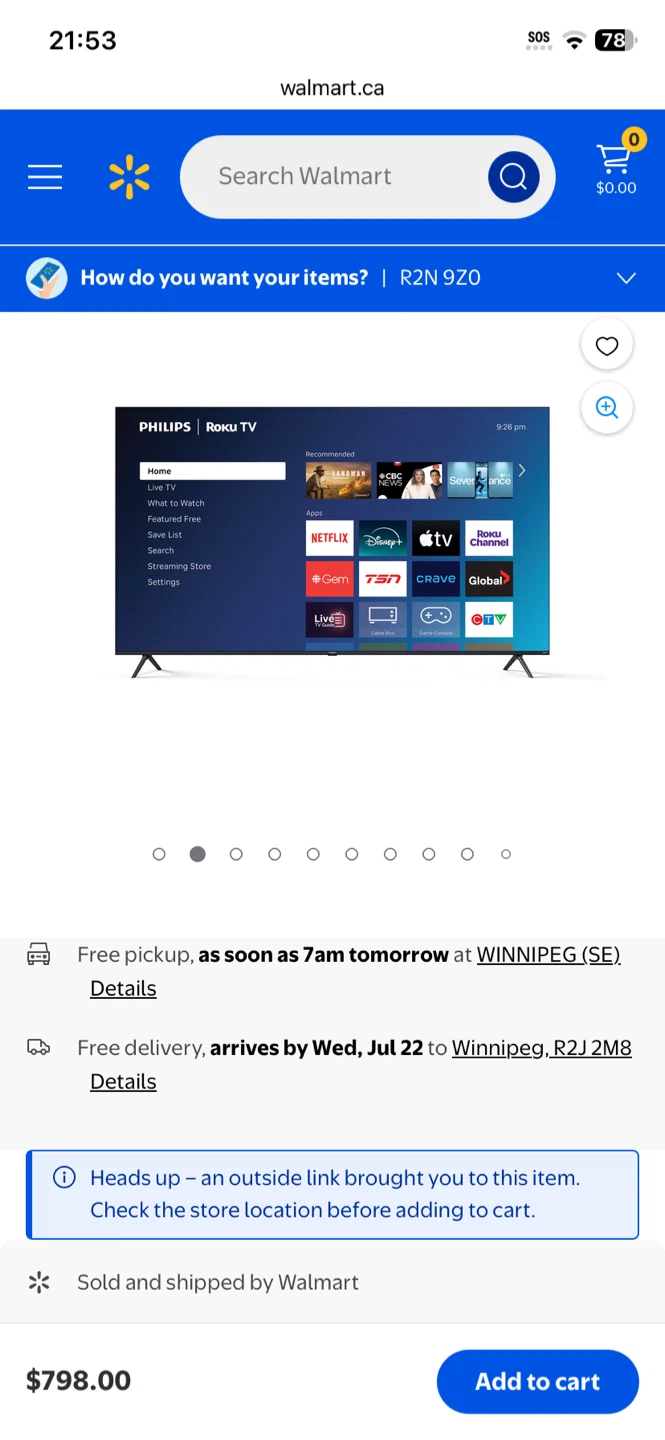 Philips Roku TV - photo 2