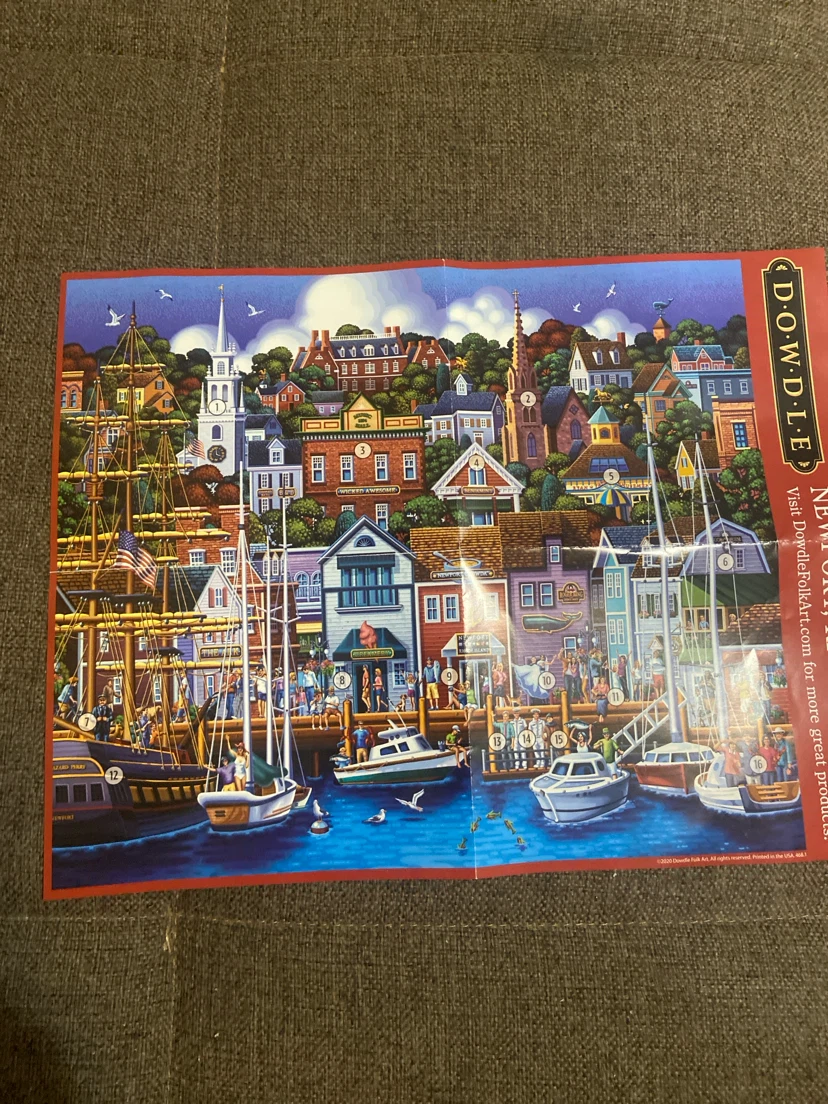 Dowdle Puzzles Newport Harbor Jigsaw Puzzle - photo 2