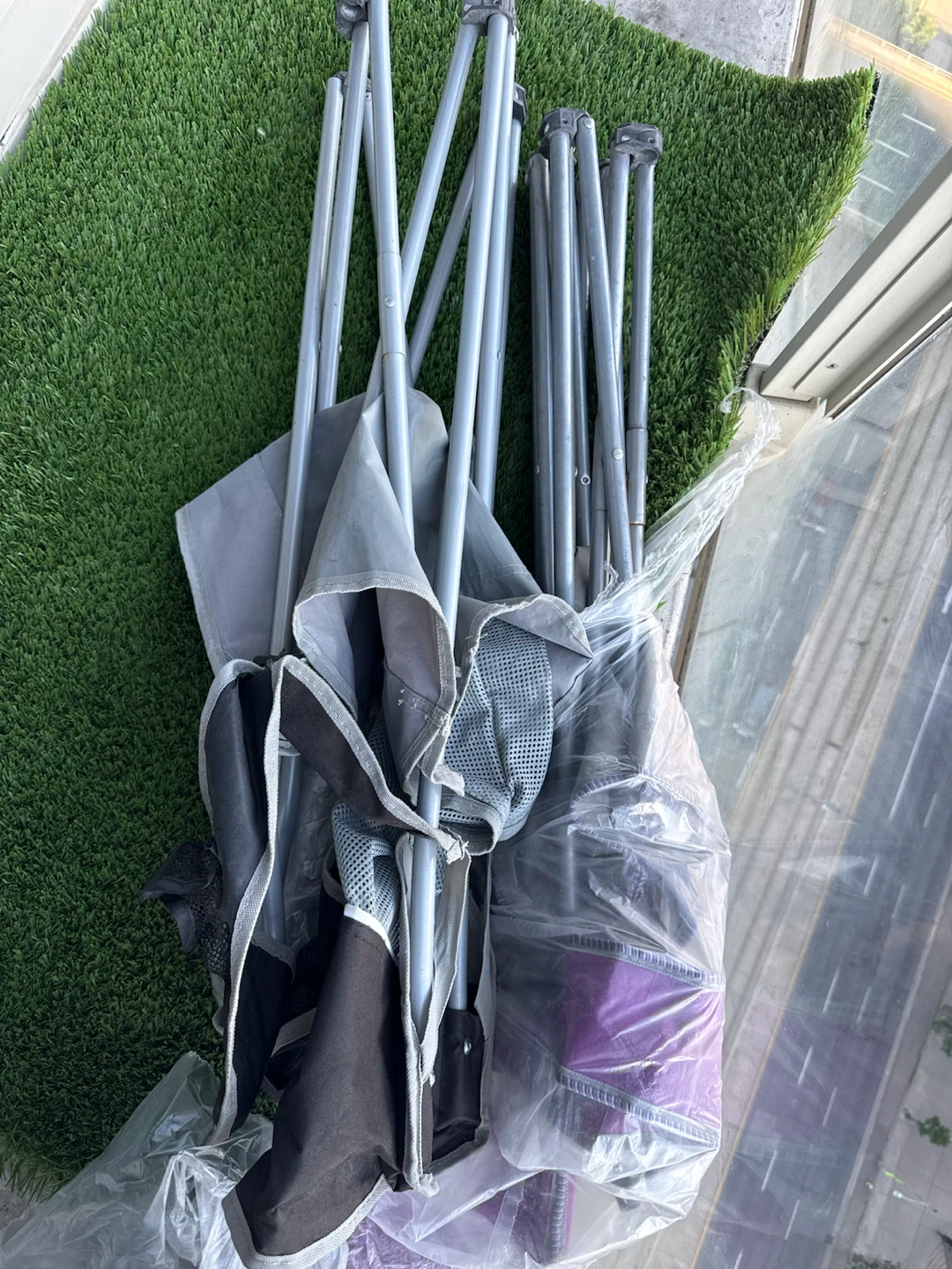 2-Folding Camp Chairs with Cup Holder - photo 2