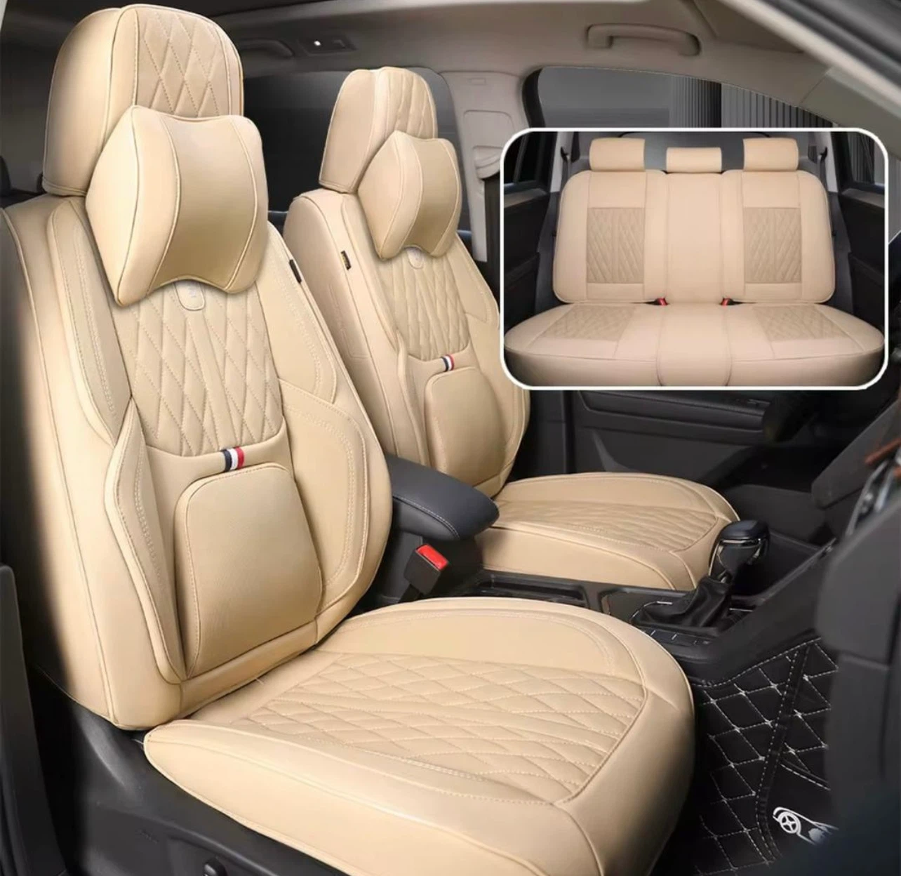 Oshawa real leather Car Seat Covers