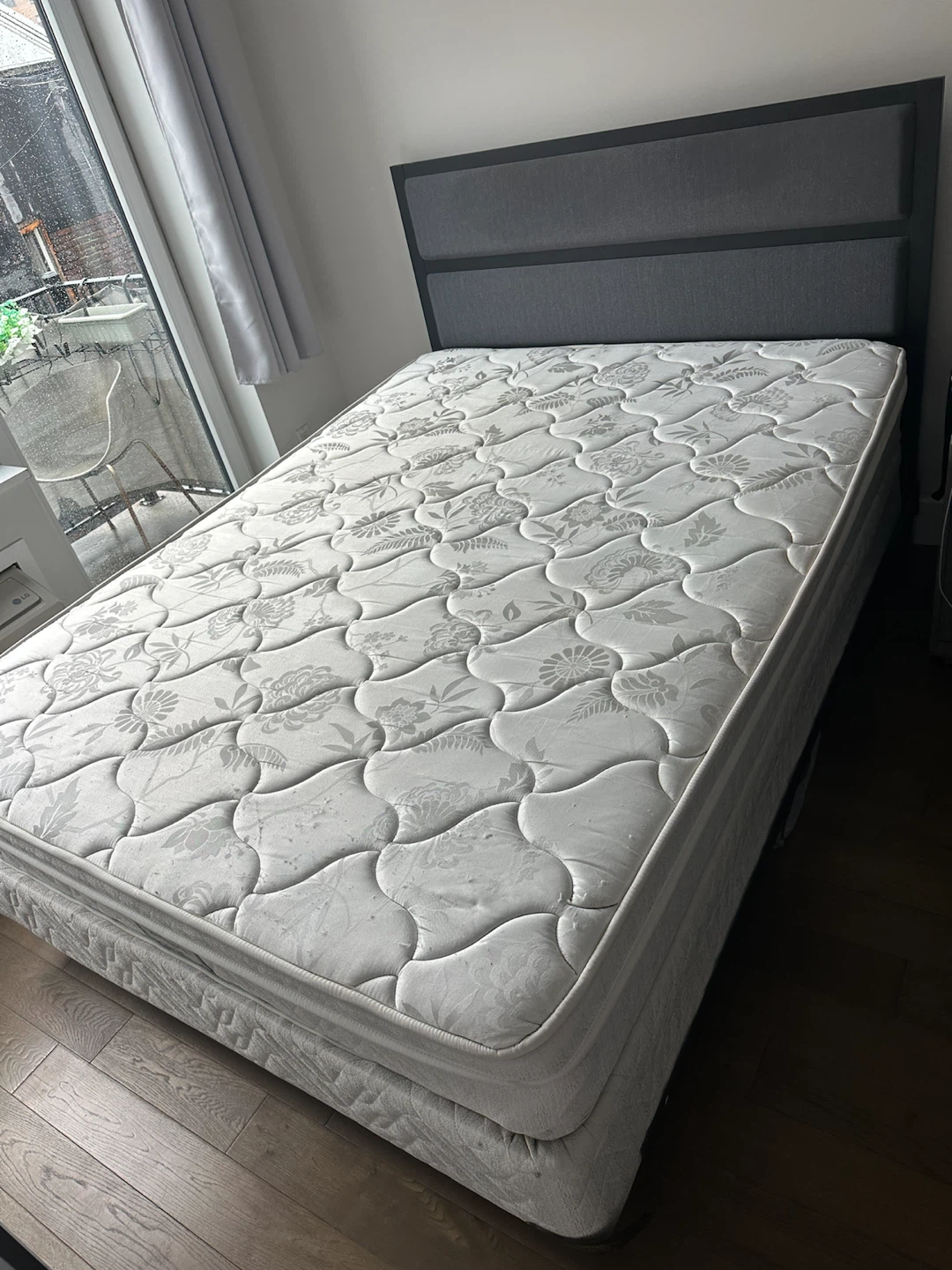 Queen Mattress Set with Frame & Headboard
