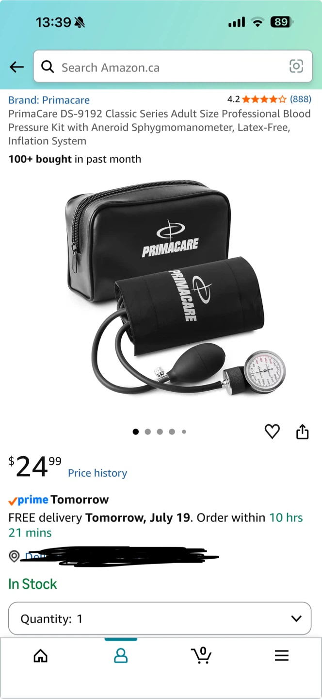 Primacare Blood Pressure Kit - photo 3