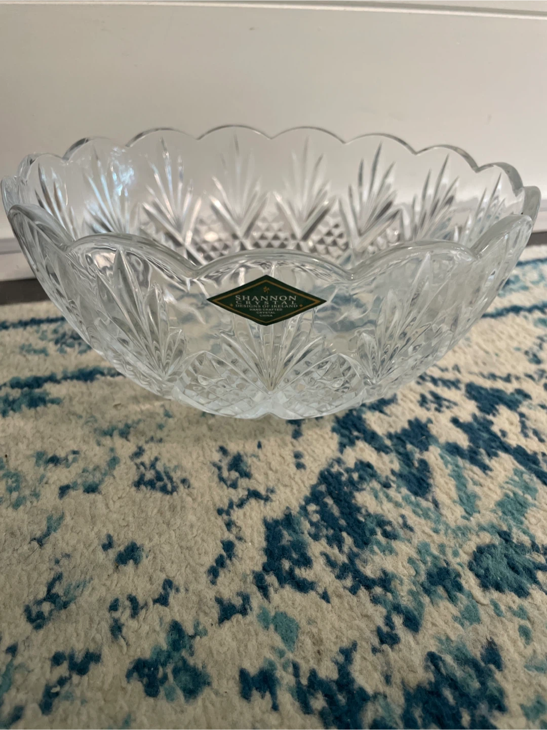 Shannon Crystal Serving Bowl