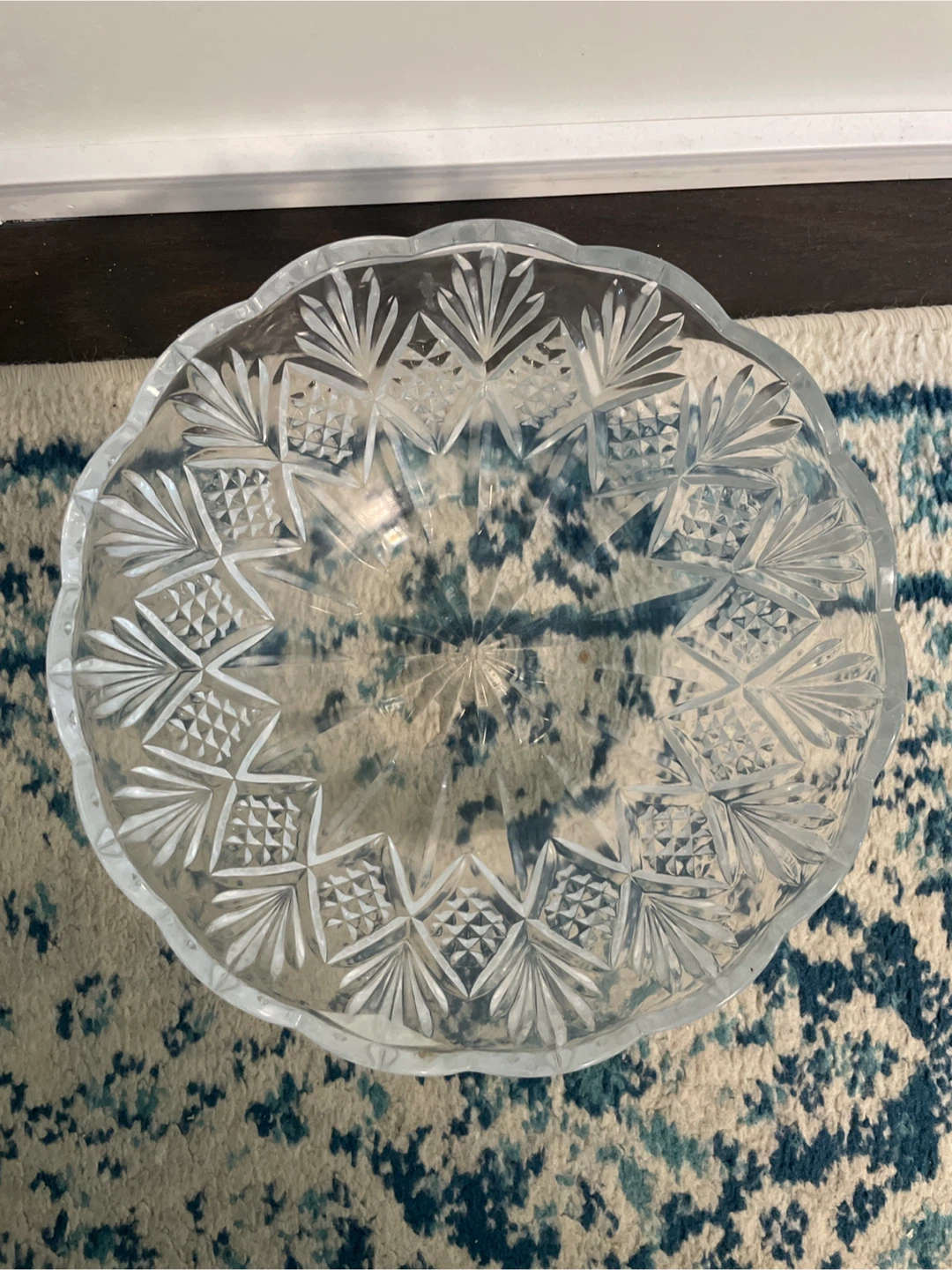 Shannon Crystal Serving Bowl - photo 2