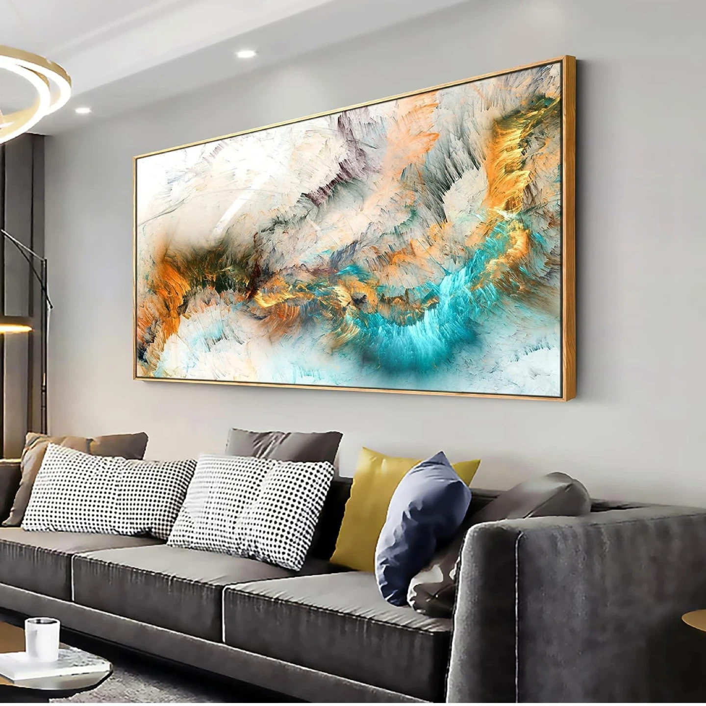 Abstract Landscape Canvas Art Print