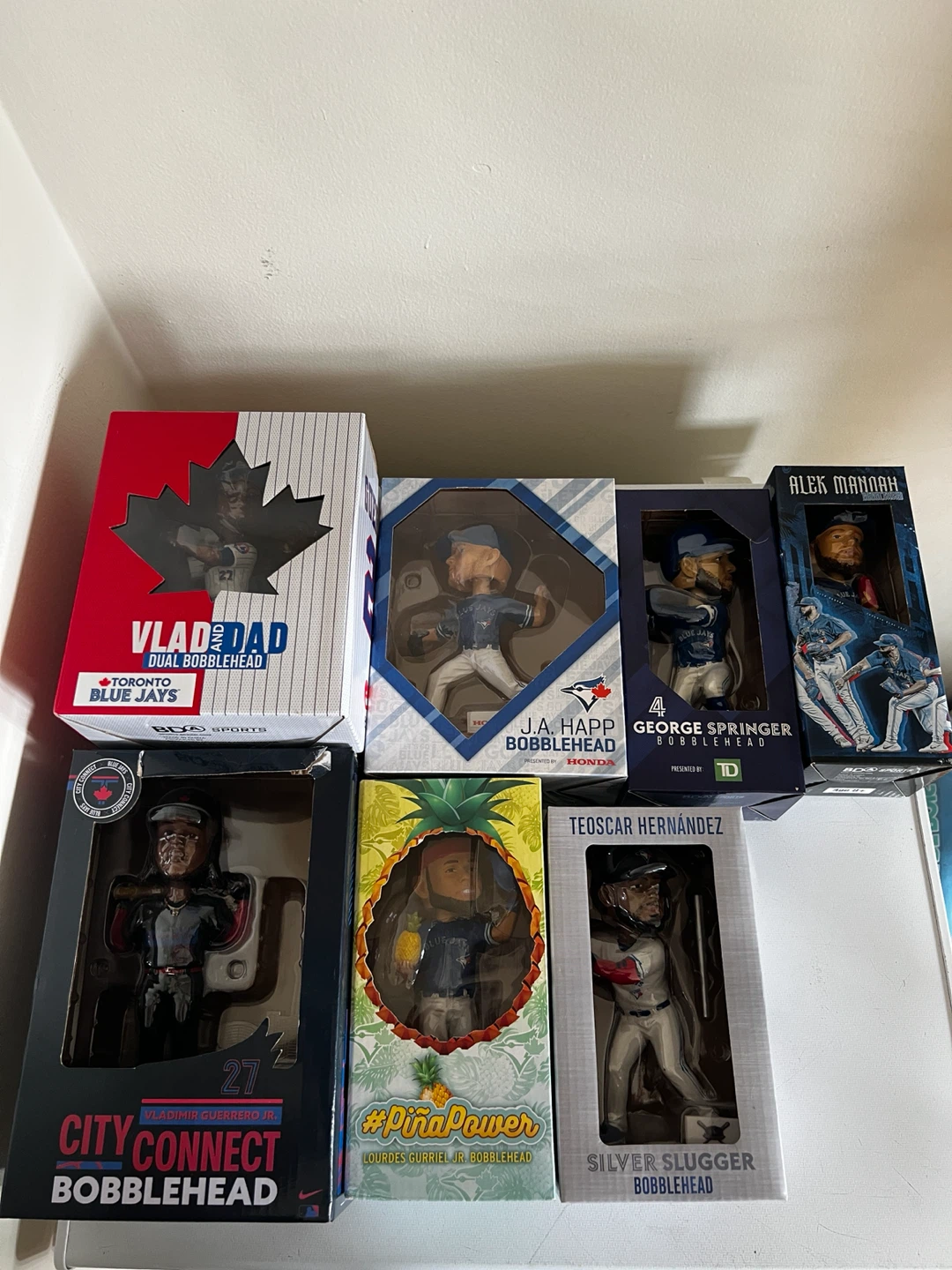 Toronto Blue Jays Bobbleheads Collection