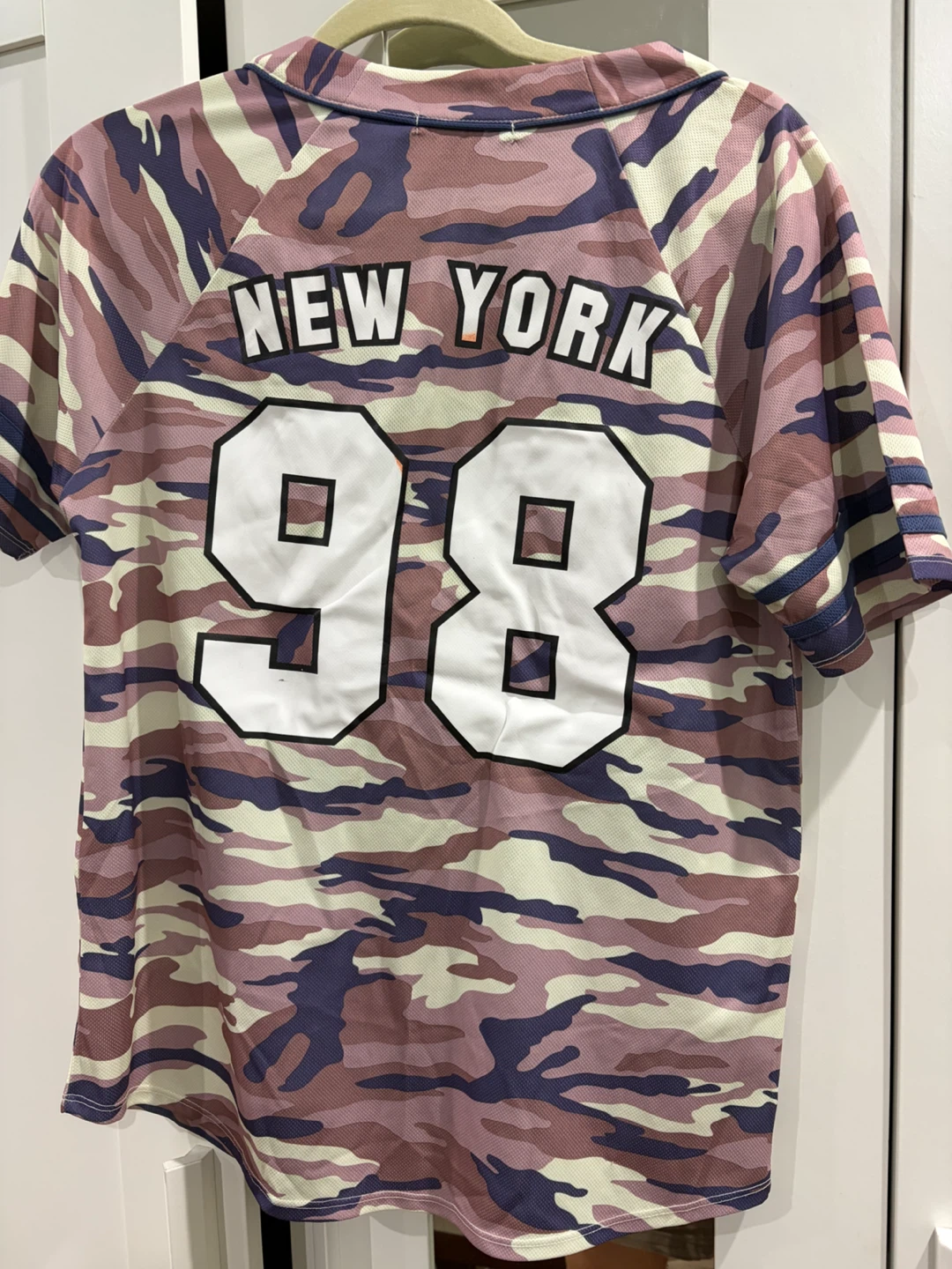 Forever 21 Camo Baseball Jersey Size S - photo 3