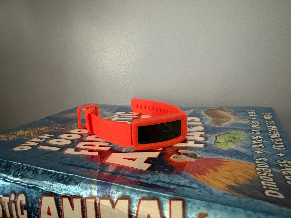 Orange Fitness Tracker- kids Fitbit