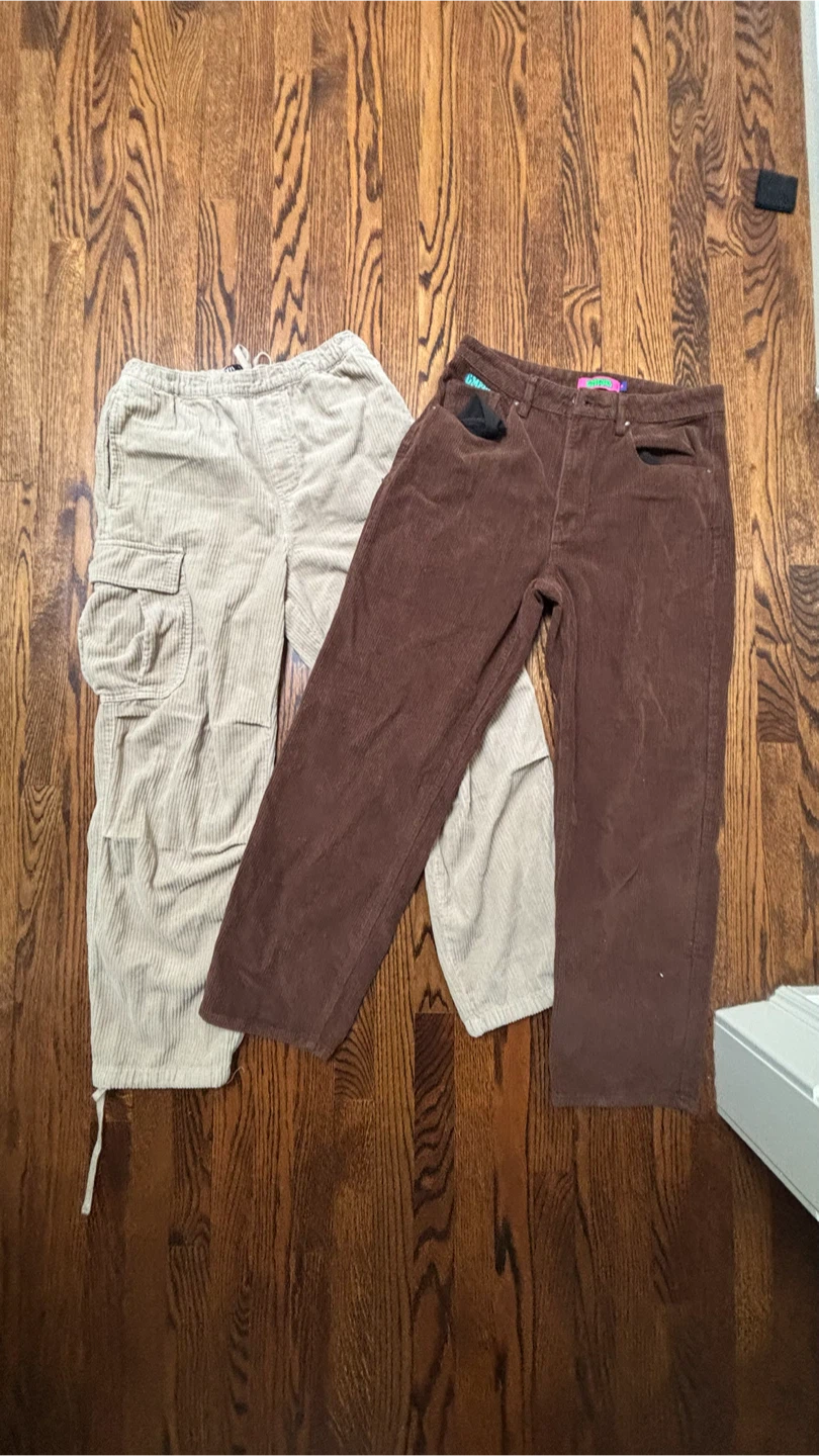 Zara Corduroy Pants & EMPYRE Corduroy Pants