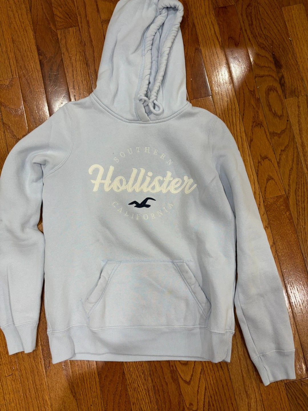 Hollister Hoodie - Light Blue - Size S - photo 2