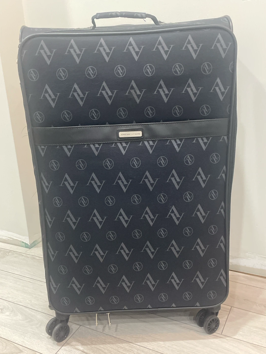 Adrienne Vittadini Monogrammed Suitcase