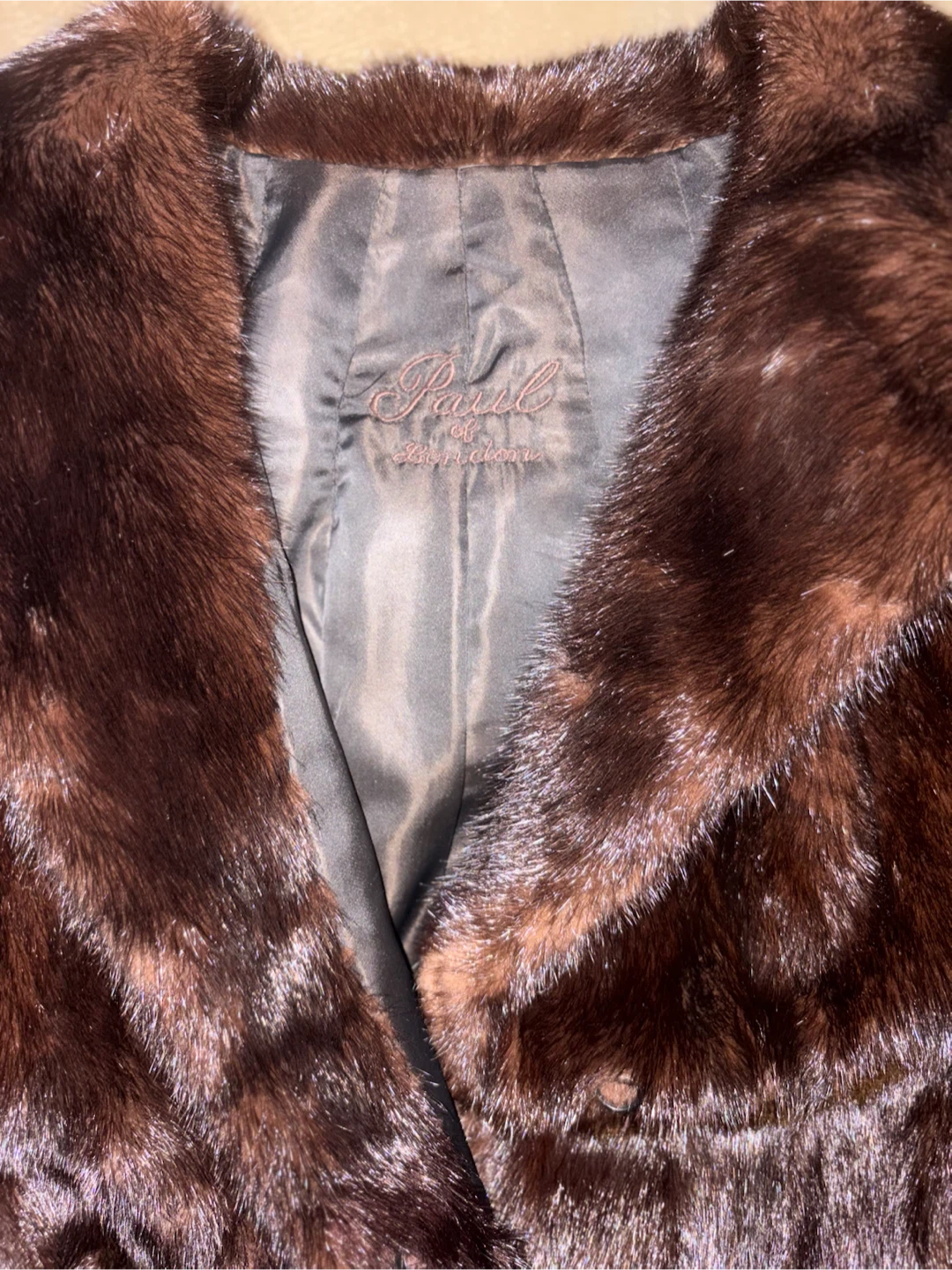 Paul of California real Mink Fur Coat - photo 3