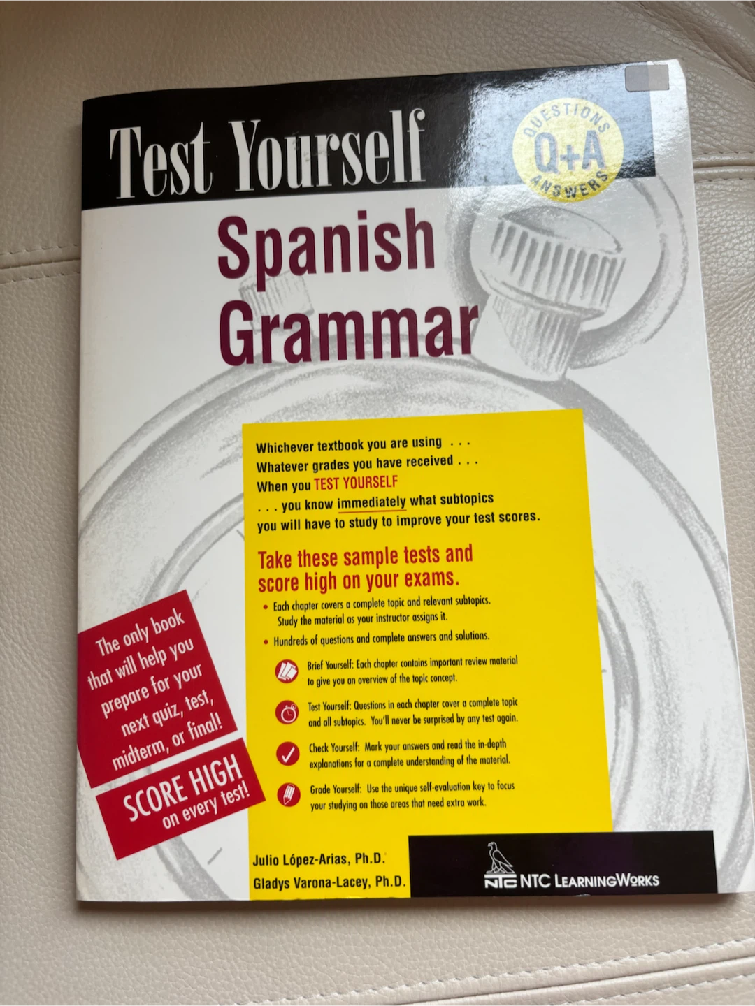 Test Yourself Spanish Grammar Book