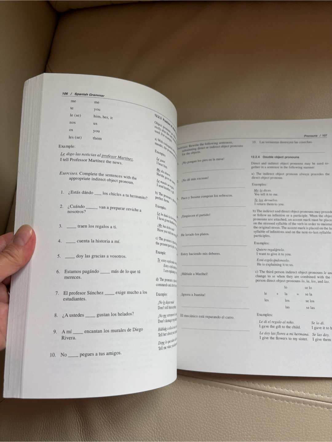 Test Yourself Spanish Grammar Book - photo 3