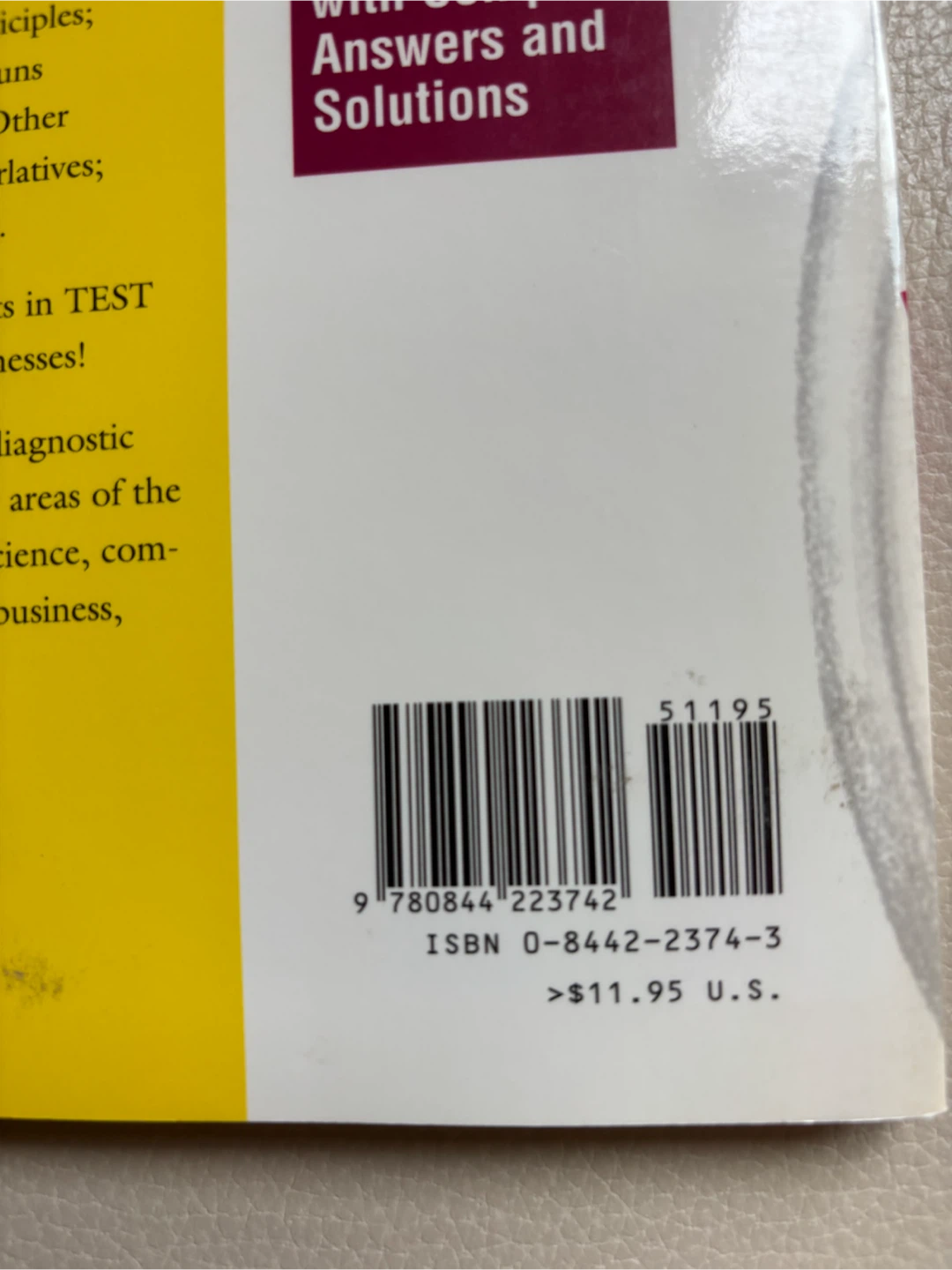 Test Yourself Spanish Grammar Book - photo 5