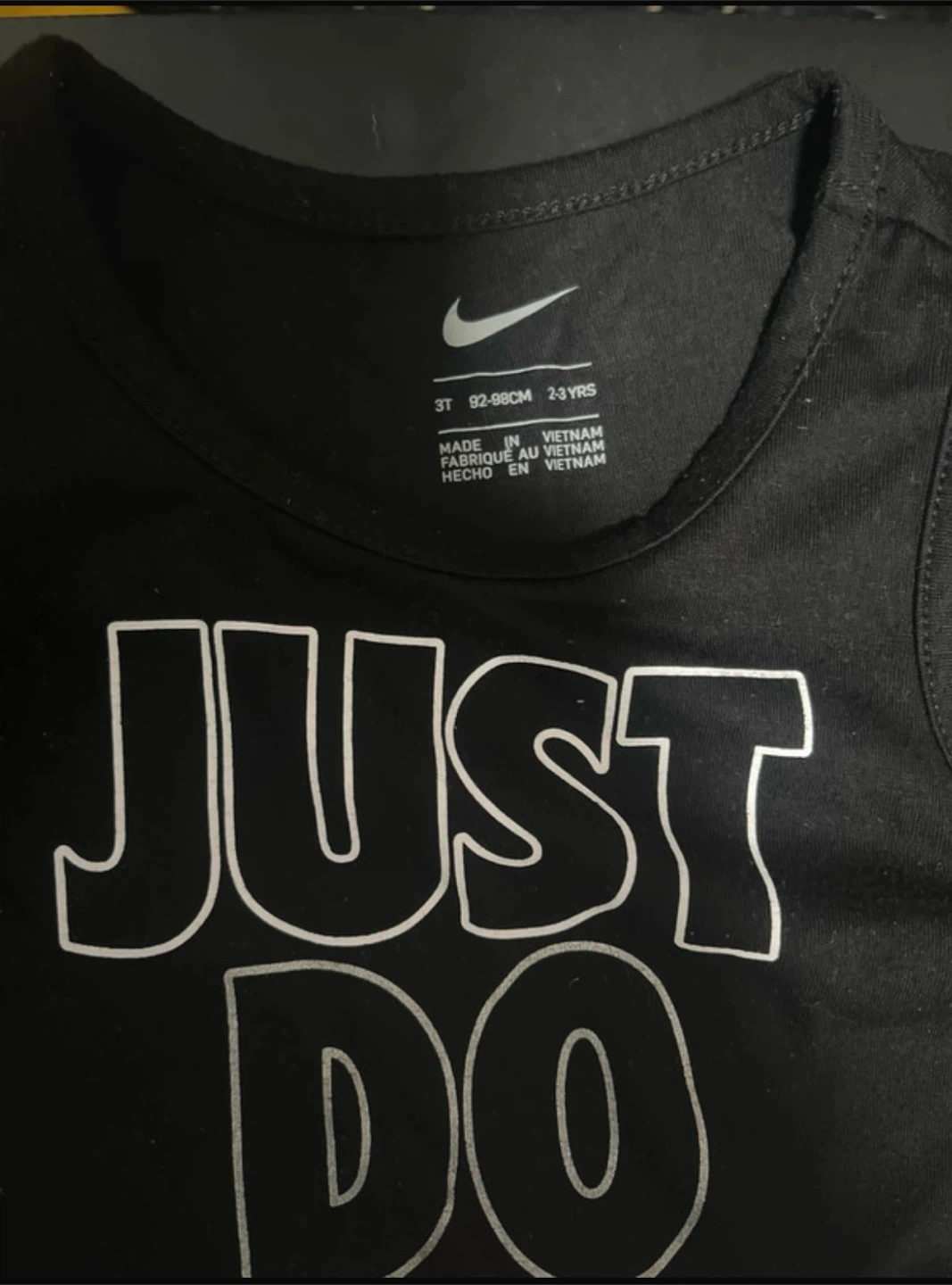 Nike Just Do It Tank Top size 2-3 years - photo 2