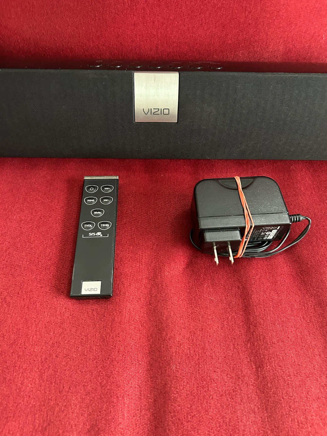 VIZIO Soundbar with Remote and Power Adapter