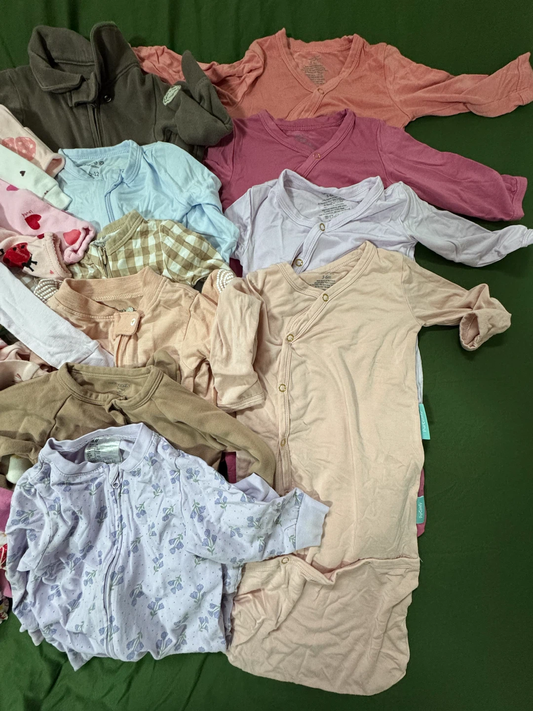 Bundle of Baby Girl’s  - 50 pcs Assorted Brands and Sizes - photo 2
