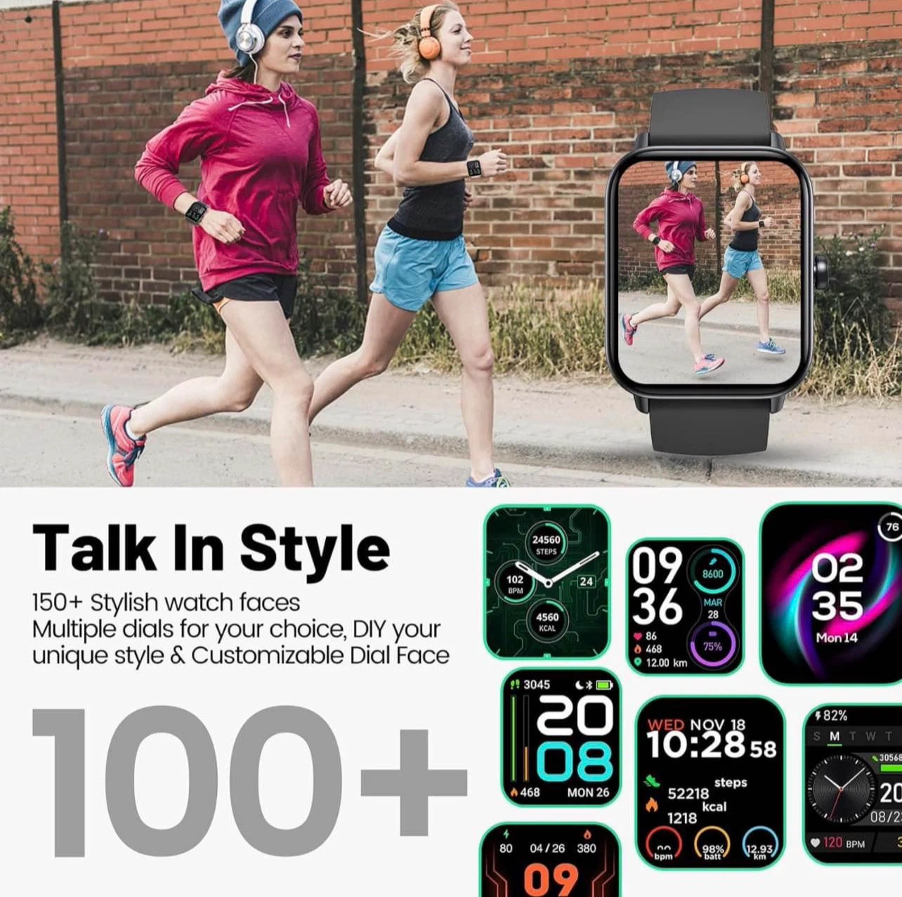 Fitness Tracker Smartwatch with Bluetooth Call - photo 5