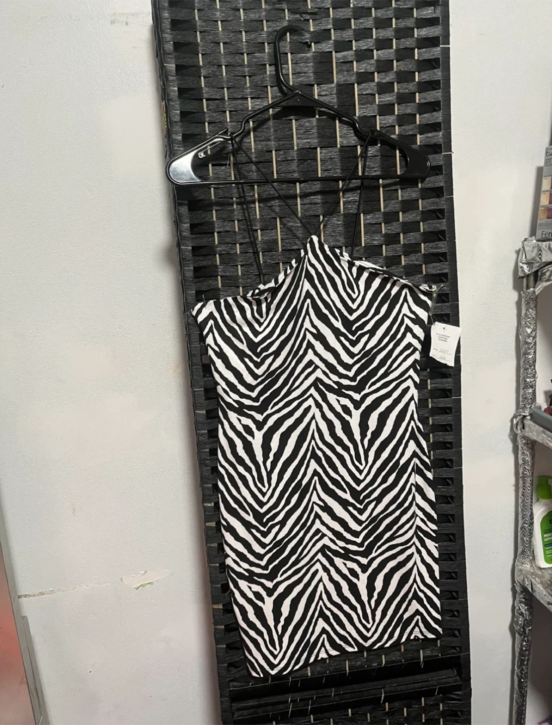 Women's Zebra Print Mini Dress size M - photo 2