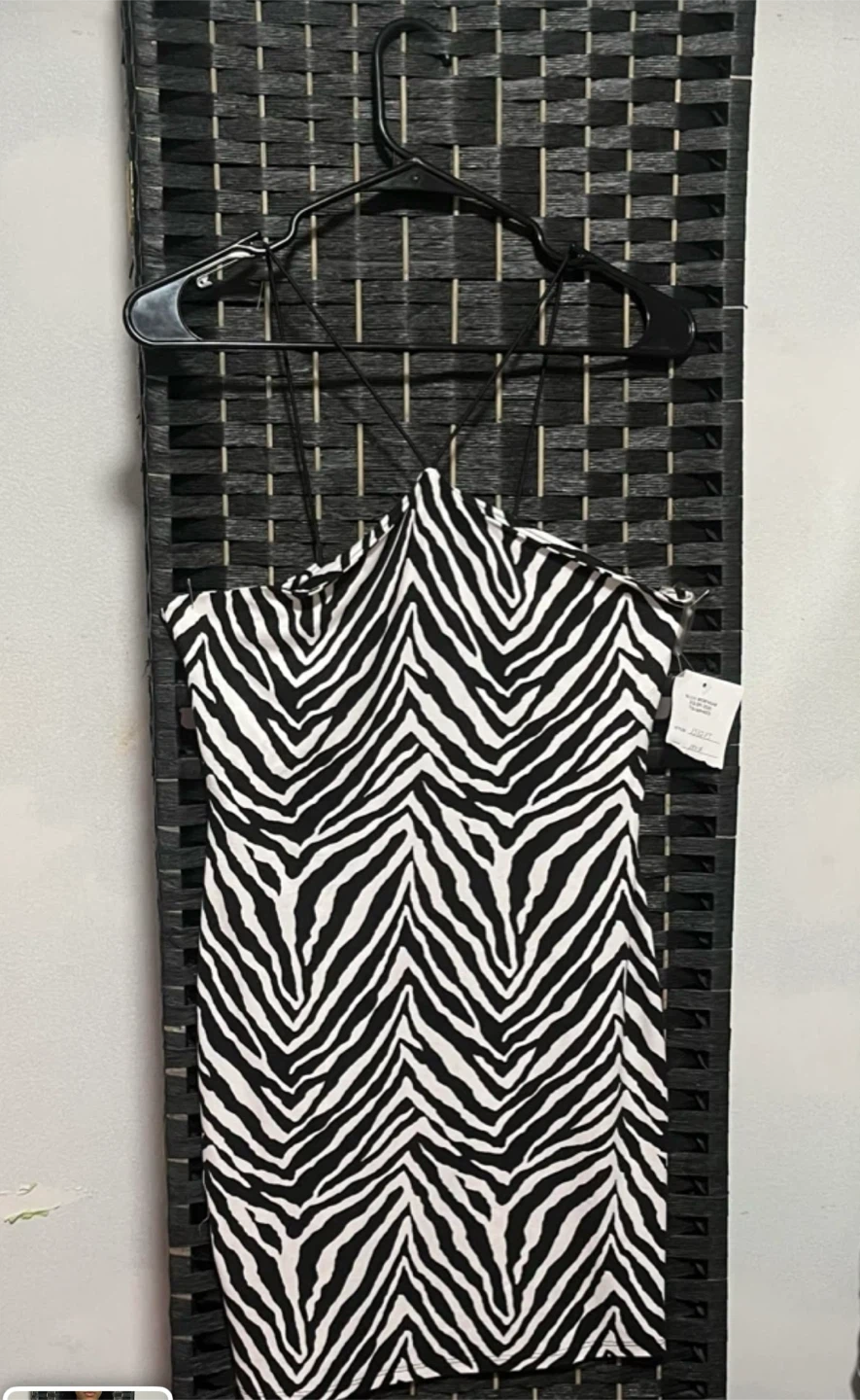 Women's Zebra Print Mini Dress size M - photo 3