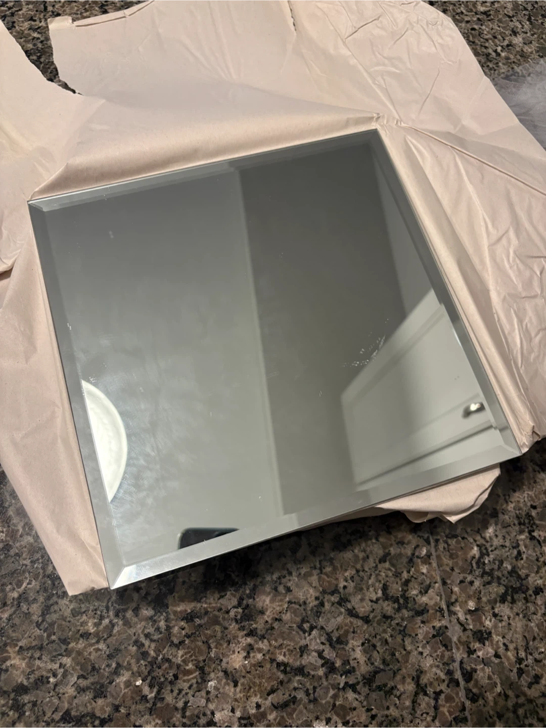 Bevelled Square Mirrors 10 x 10 - lot of 15
