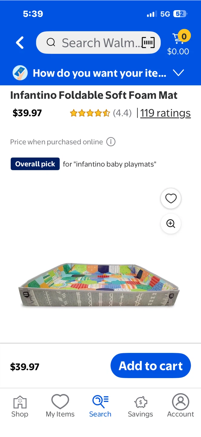 Infantino Foldable Soft Foam Mat - photo 4