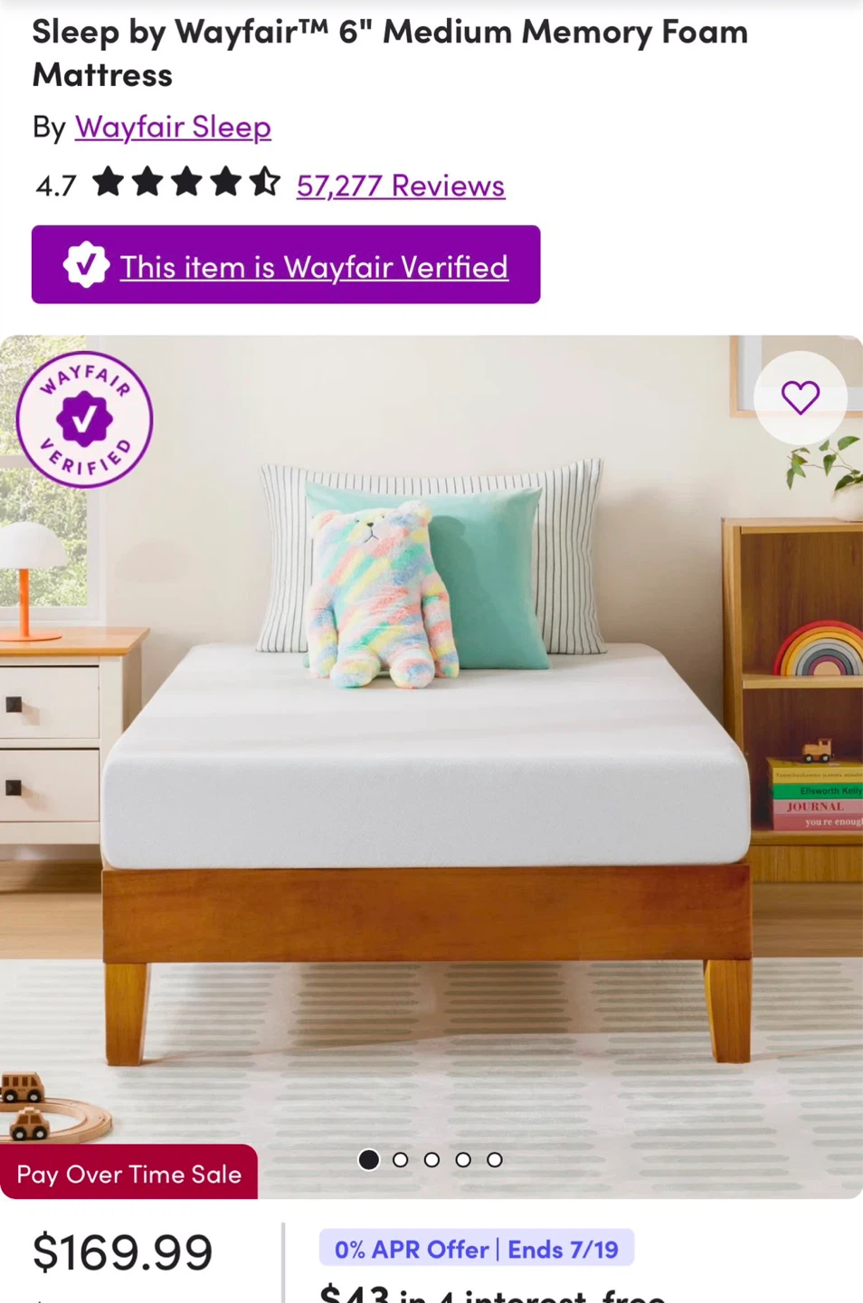 Brand new 6” Twin Matress