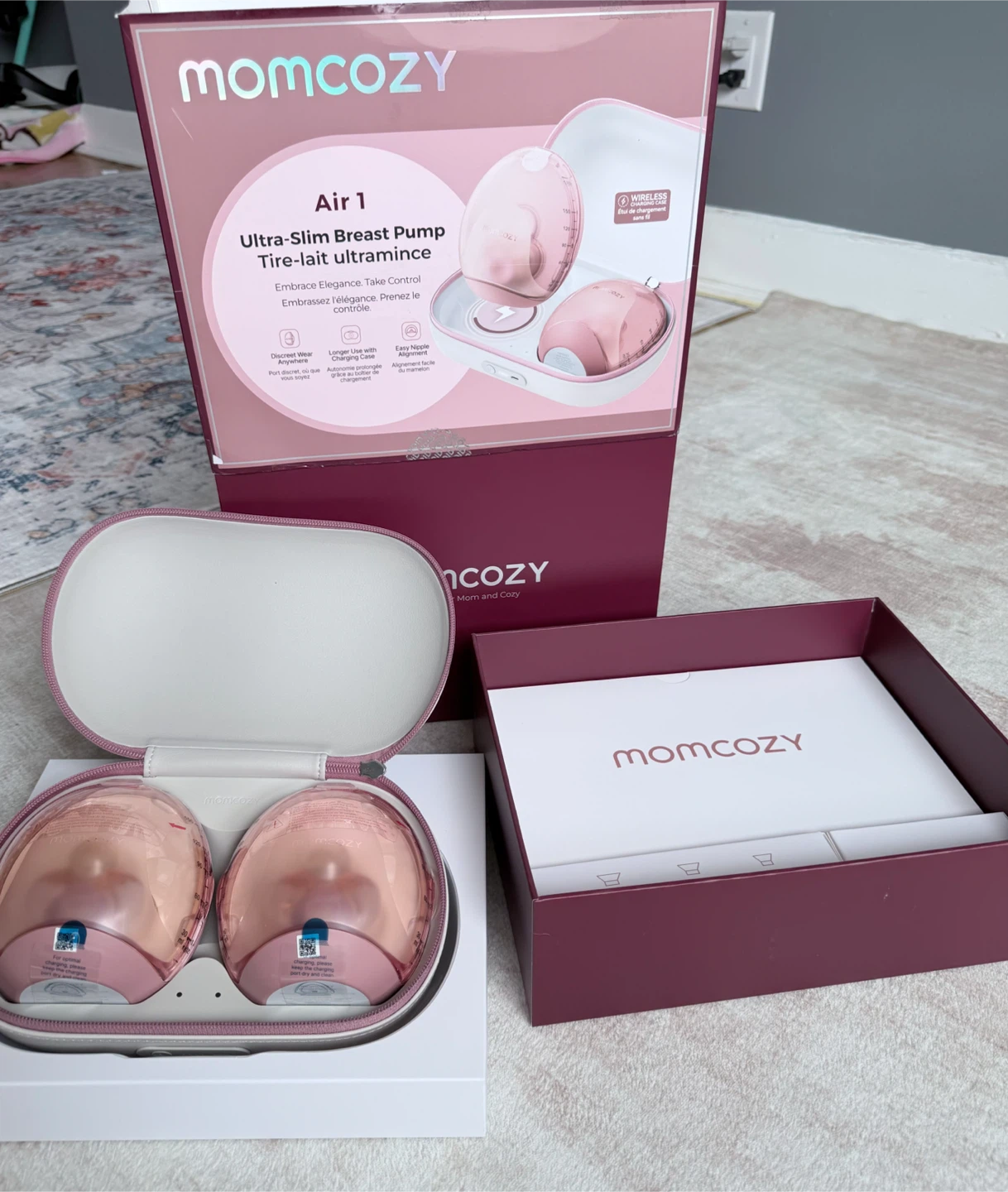 Momcozy Air 1 Ultra-Slim Breast Pump