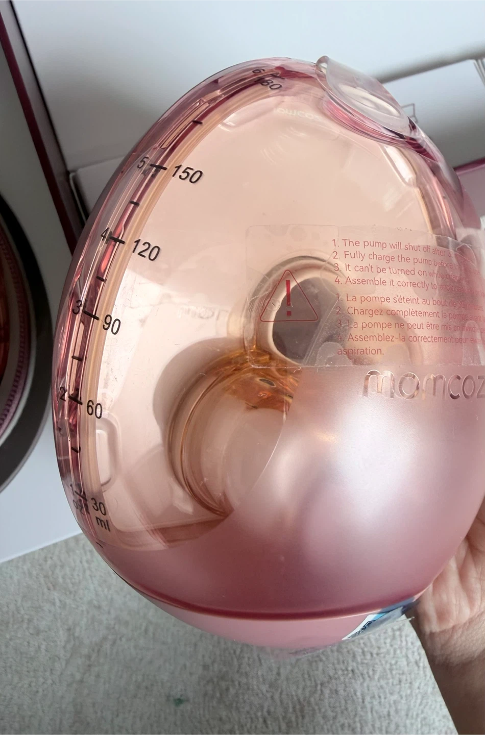Momcozy Air 1 Ultra-Slim Breast Pump - photo 4