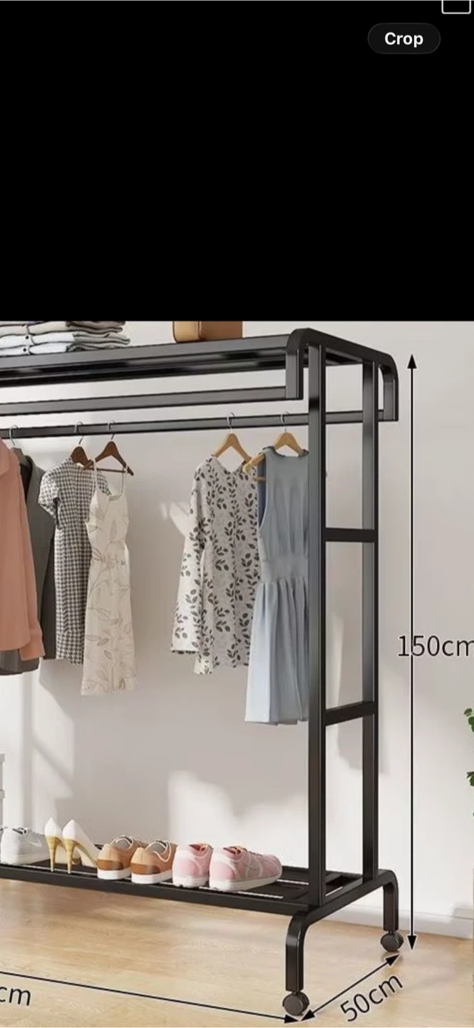 Heavy Duty Metal Clothes Rack - photo 3