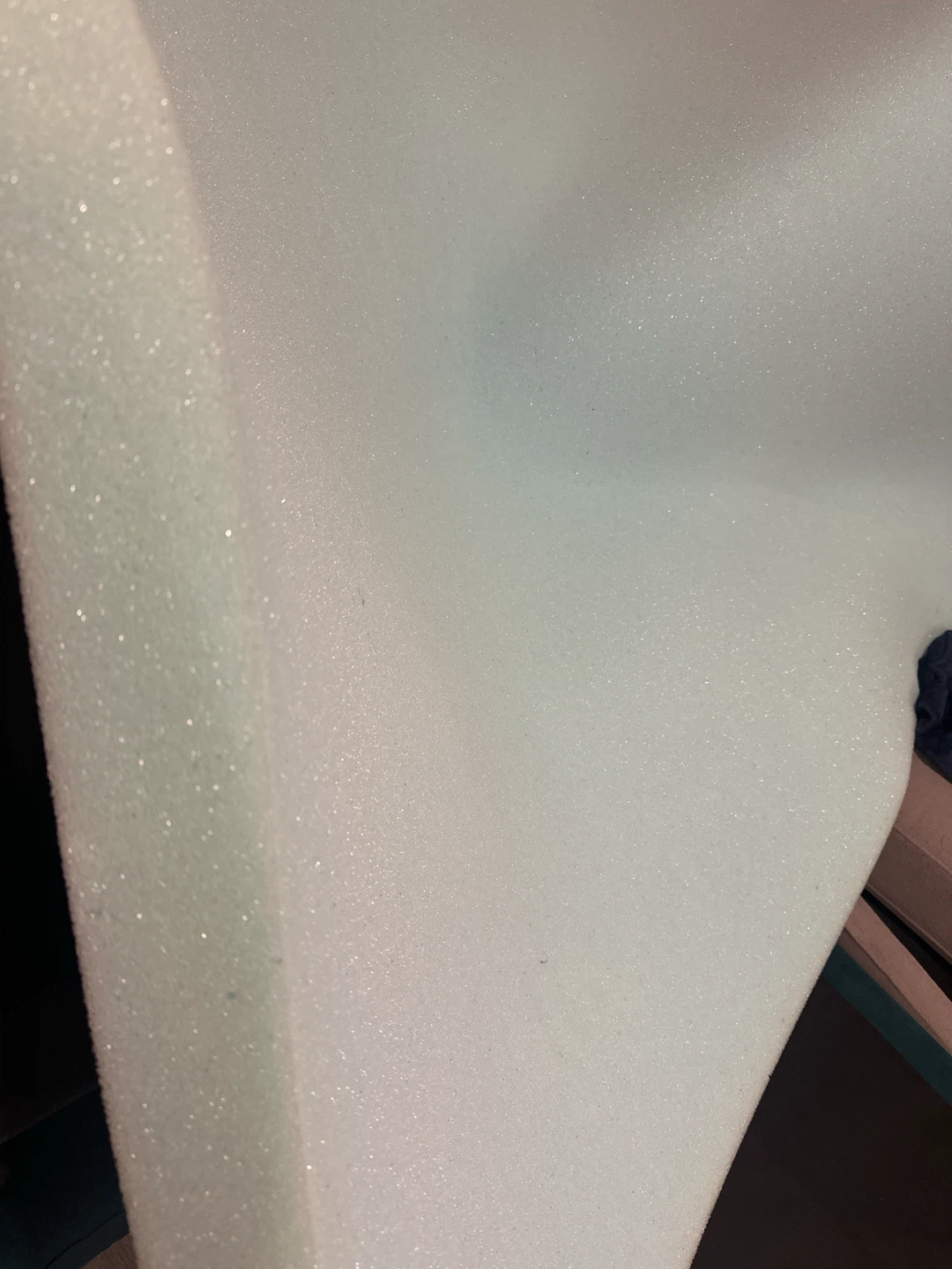 White full  Mattress with topper