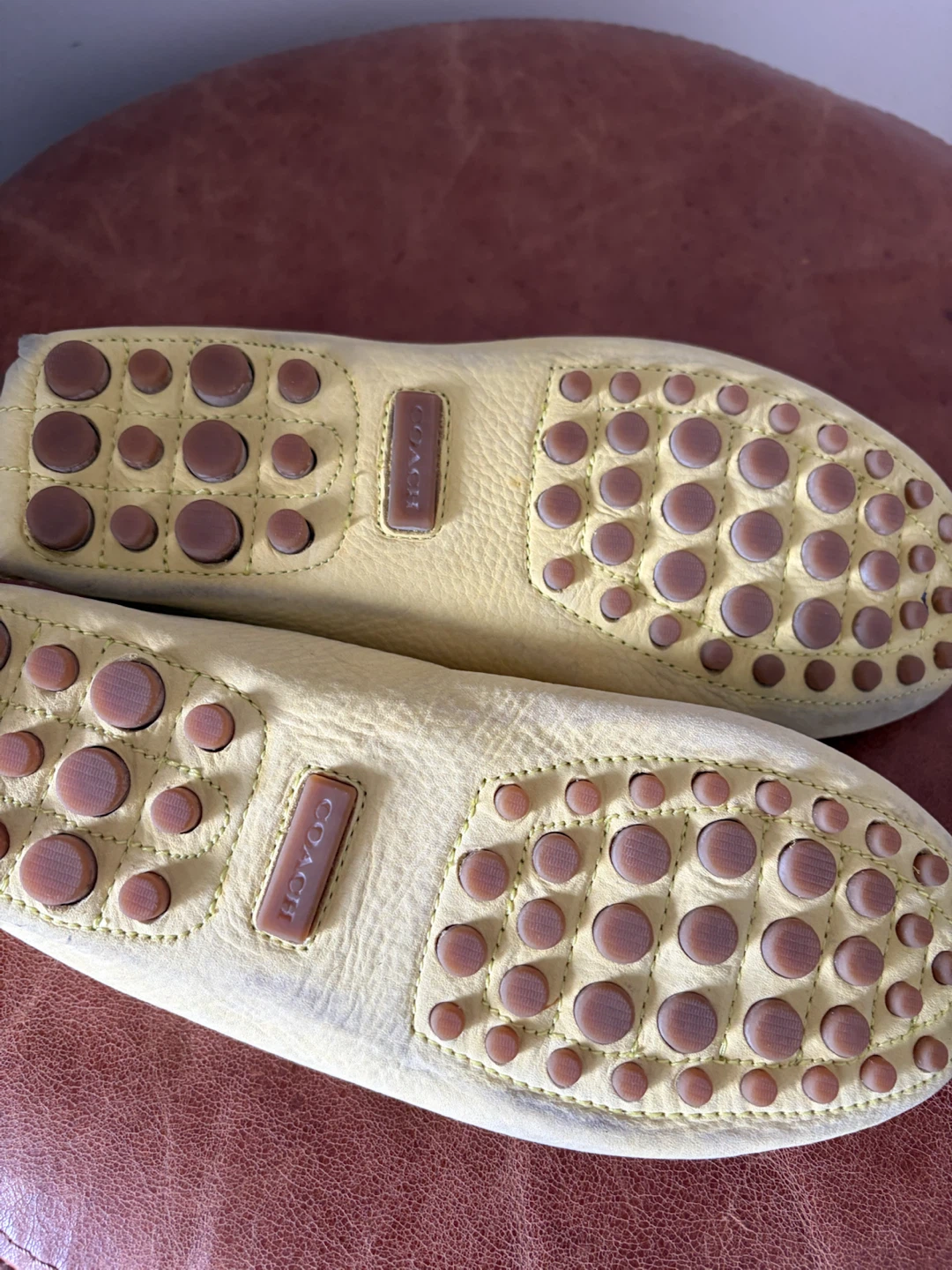 Authentic New Coach Driving Loafers sz 6 womans - photo 3