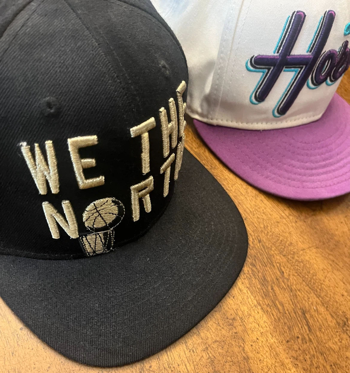 Toronto Raptors & Charlotte Hornets SnapBack Hats - photo 2