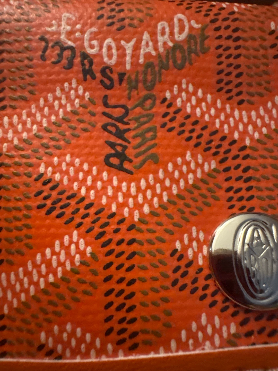 New Goyard Orange PM Tote Bag with Pouch - photo 3