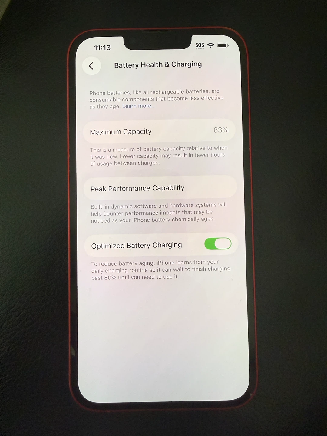 Apple iPhone 13 PRODUCT(RED) - photo 4