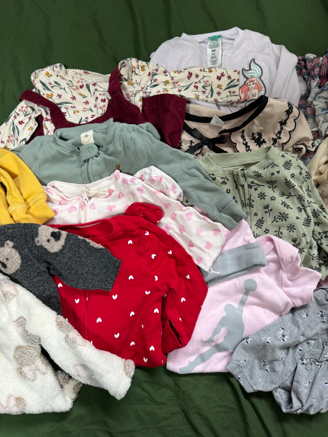 Baby Girls Clothes Bundle - 30pcs Assorted Brands & Sizes - photo 4