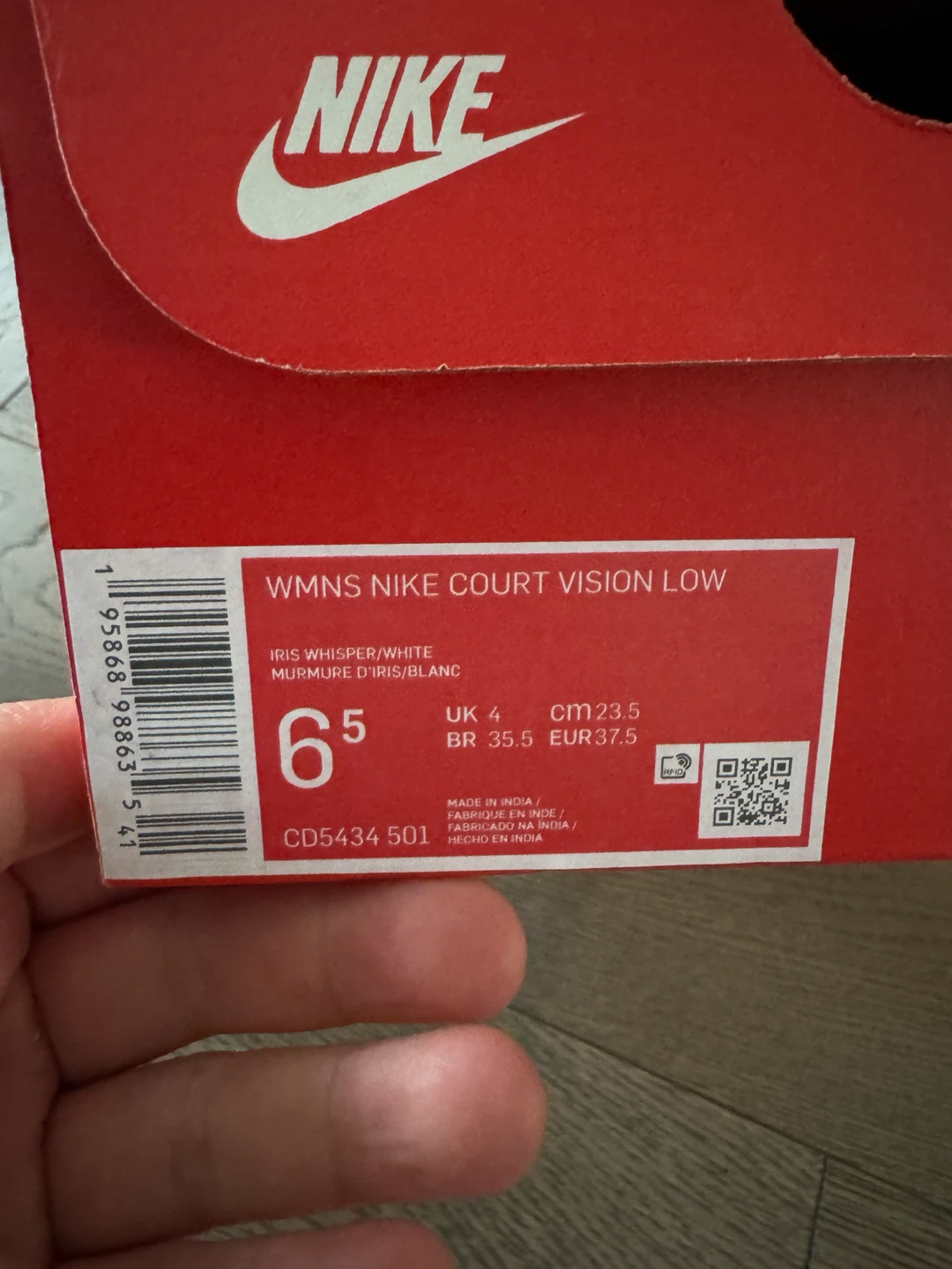 Nike Court Vision Low Women's Shoes - photo 4