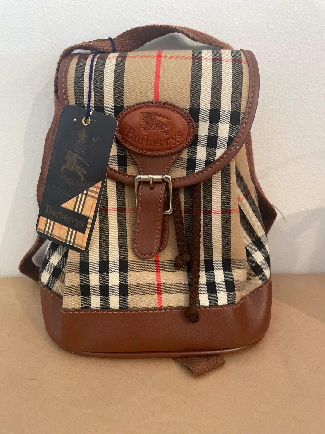 Burberry Nova Check Canvas and Leather Mini Backpack - photo 2