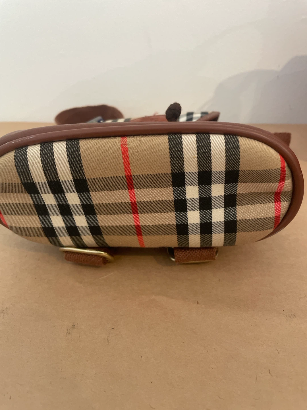 Burberry Nova Check Canvas and Leather Mini Backpack - photo 3