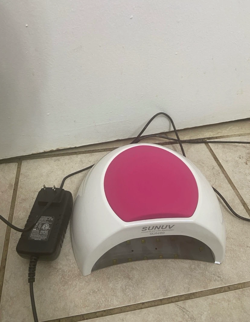UV/LED Gel Nail Lamp with Gel Polish,remover, gems and glitter