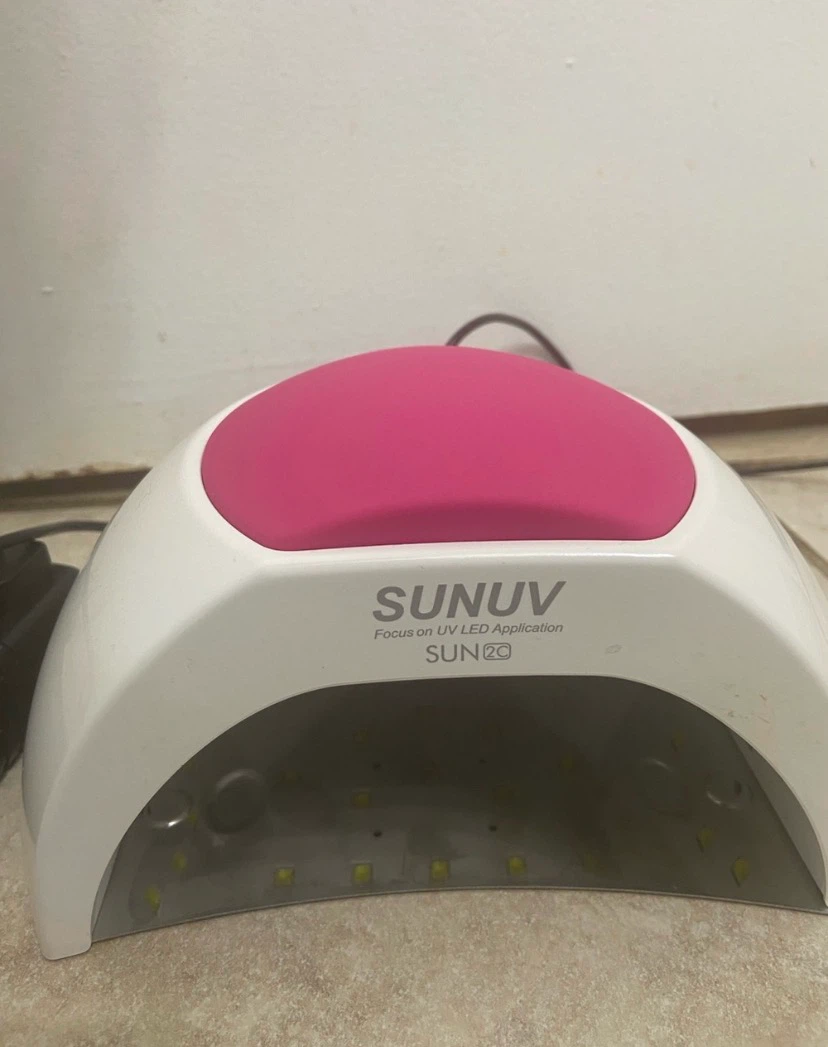 UV/LED Gel Nail Lamp with Gel Polish,remover, gems and glitter - photo 3