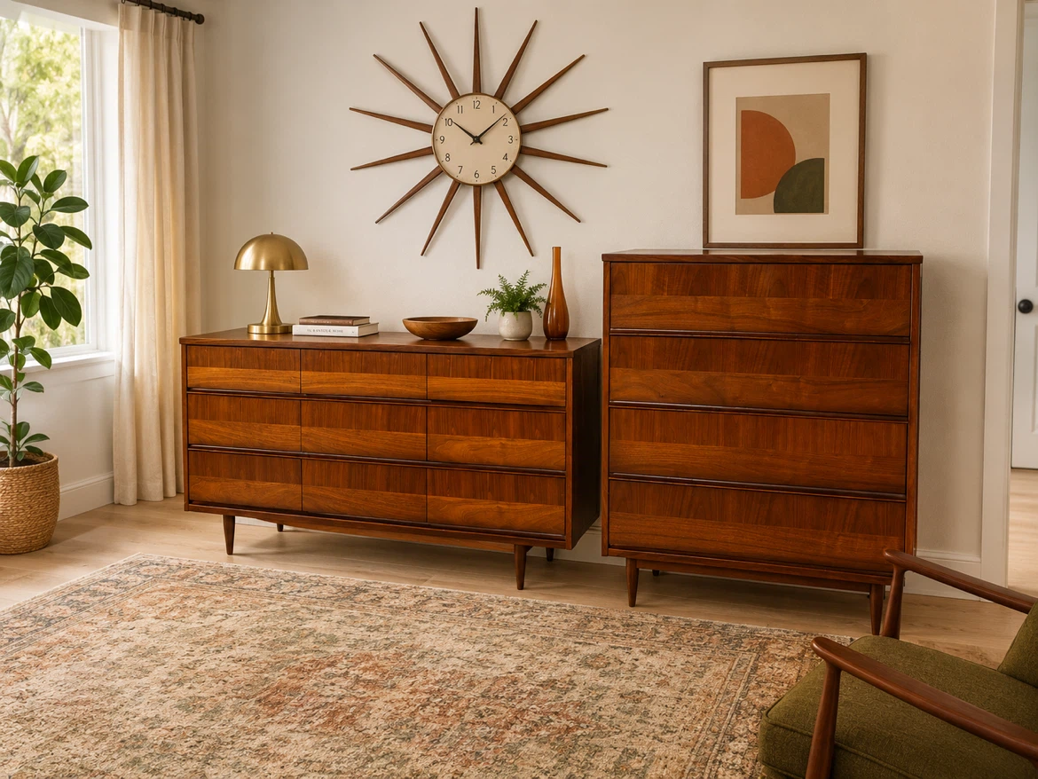 MCM dresser set
