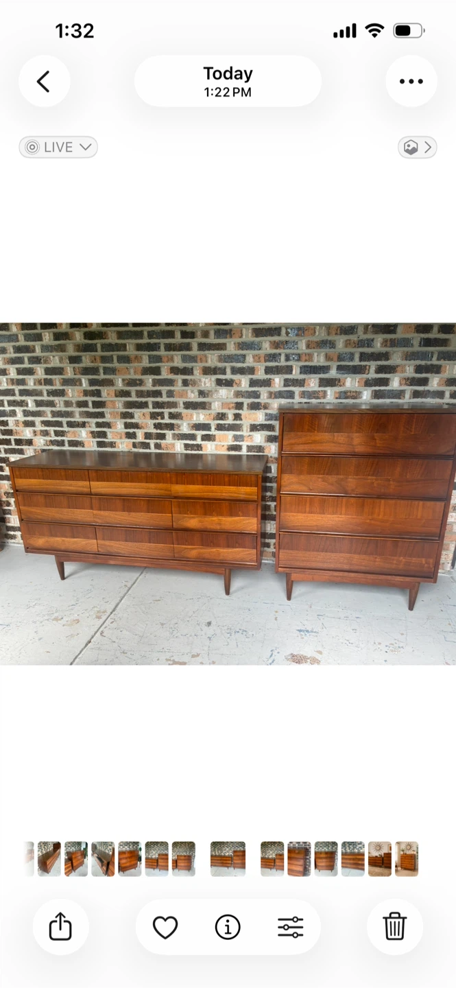 MCM dresser set - photo 2