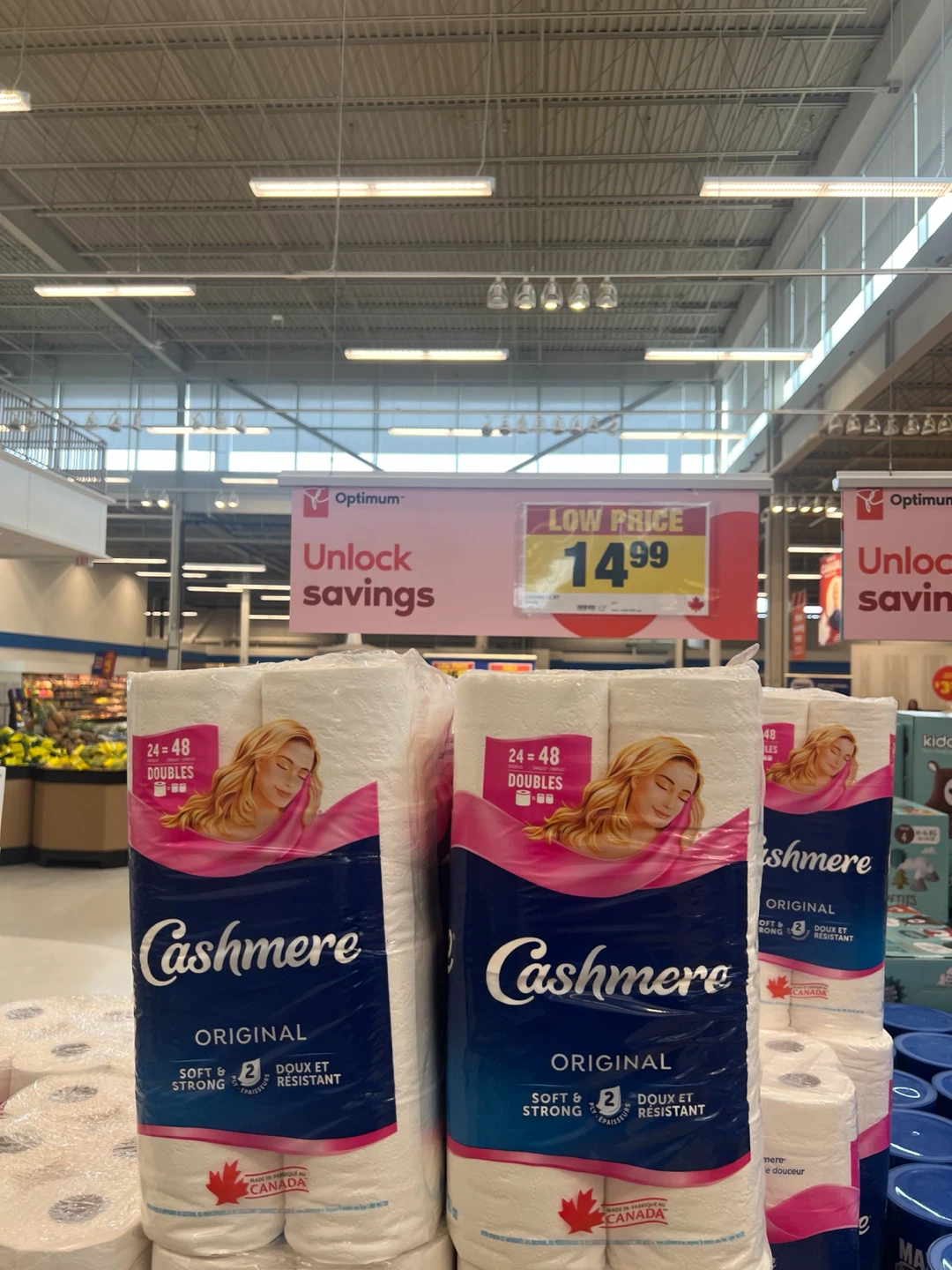 Cashmere Original Toilet Paper (24=48 Doubles)